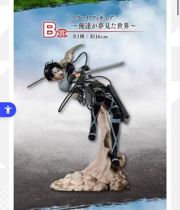 진격의 거인 ~땅울림~ 제일복권 B상 리바이 피규어