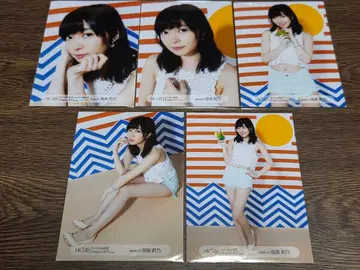 사시하라 리노 HKT48 비치 스타일 사진 5장 세트