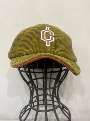 클레프 코듀로이 캡 2톤 바이컬러