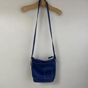 노브랜드 가죽 숄더백 블루