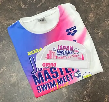 최종 가격 인하 수영 대회 재팬 마스터즈 2024년 T셔츠 & 캡