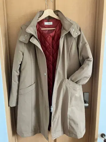 골든베어 다운 라이너 포함 코트