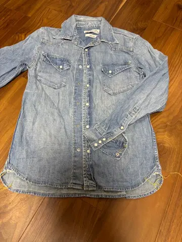 레미레리프 데님 셔츠 라이트 블루 Made in Japan