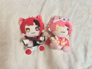 리이누 군 앉아 봉제 인형 2개 세트