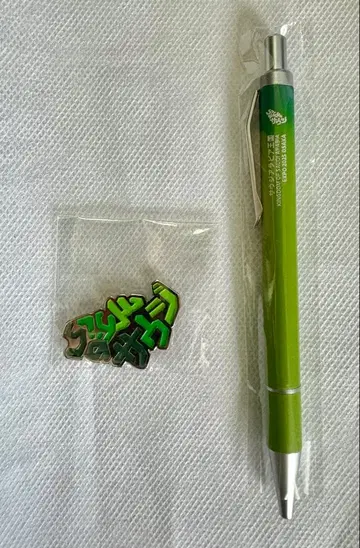 간사이 만박 사우디아라비아 파빌리온 핀 배지 볼펜 세트