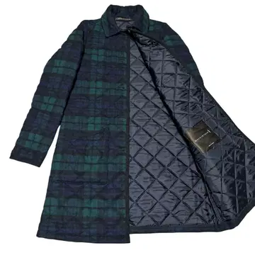 새상품급 매킨토시 영국제 블랙워치 퀼팅 자켓 34