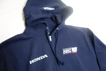 HONDA HRC 40주년 기념 풀 집업 후드티 네이비 새상품 M 사이즈