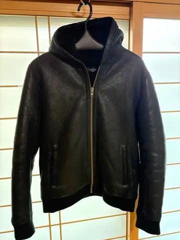 류 가죽 무스탕 자켓