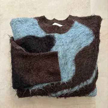 ungrid 모헤어 혼방 오버 사이즈 스웨터