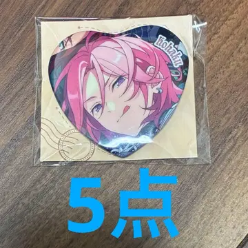 앙상블 스타즈!! 캔뱃지 오우카와 코하쿠 x 5