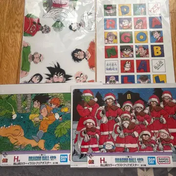 드래곤볼 40th H상 클리어 포스터