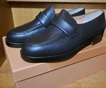 레어 DENIRO 다크 브라운 천연 가죽 로퍼 23EE