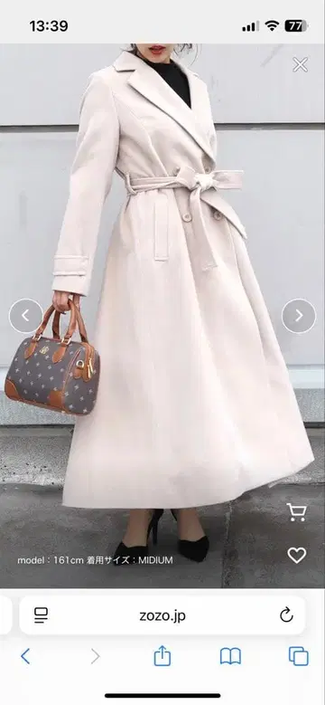 로얄 파티 롱 코트