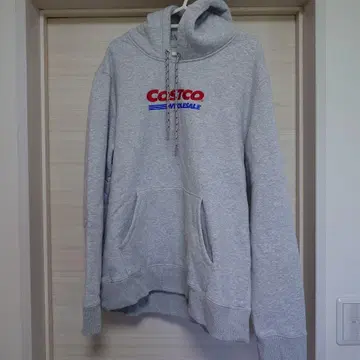 COSTCO 로고 그레이 후드티 S 코스트코