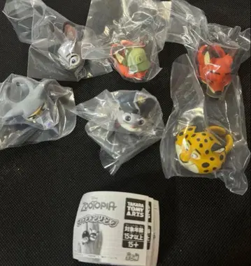 주토피아 패션 반지 전 6종 세트