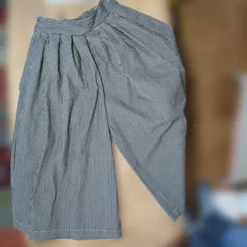 8 RAYNS 스트라이프 와이드 데님 팬츠 L 사이즈