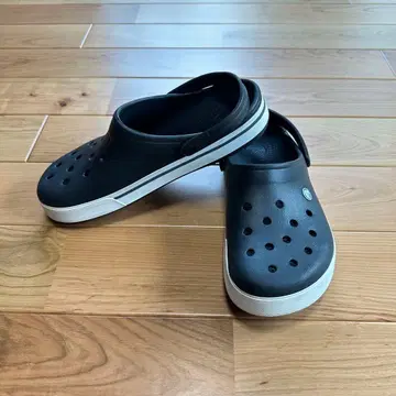 Crocs 블랙 클로그 샌들 M11 29.0cm