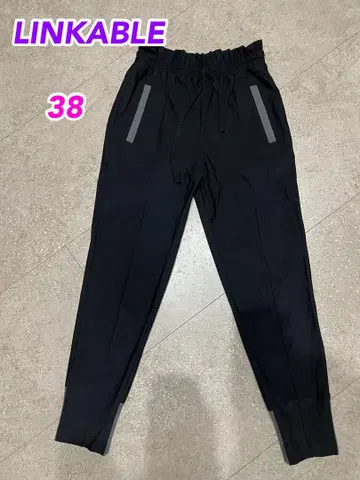 LINKABLE 린카블 이지 팬츠 블랙 38
