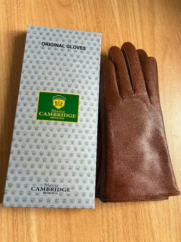 Cambridge 브라운 가죽 장갑