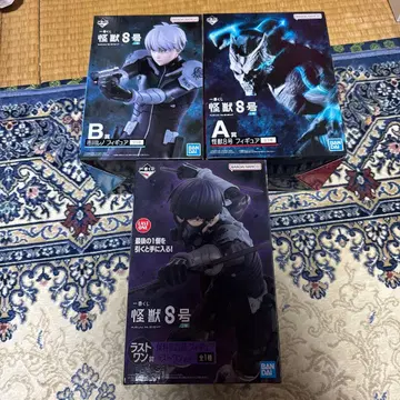 괴수 8호 제일복권 피규어 세트