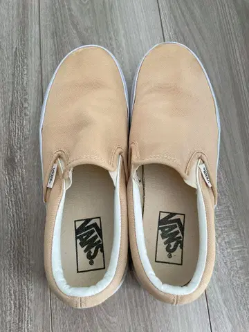 VANS 베이지 슬립온
