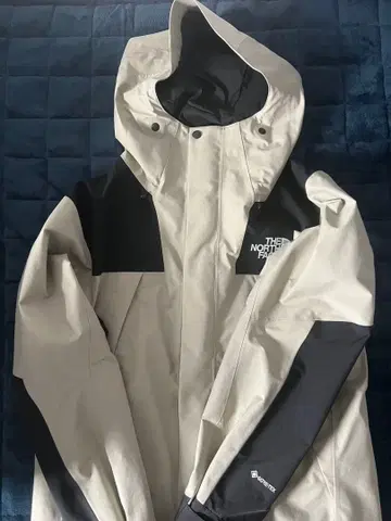 THE NORTH FACE 마운틴 후드티 베이지/블랙