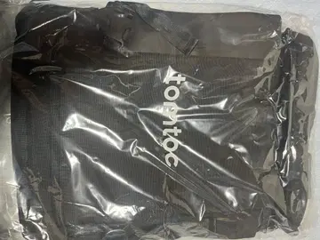 미사용 tomtoc 블랙 여행 백