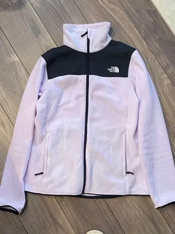 THE NORTH FACE 플리스 자켓 L 연보라/블랙