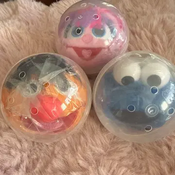 세서미 스트릿 페이스 마스코트 3종 세트