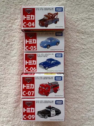 디즈니 토미카 카즈 C-04, 05, 06, 07, 09 일괄 5대 세트