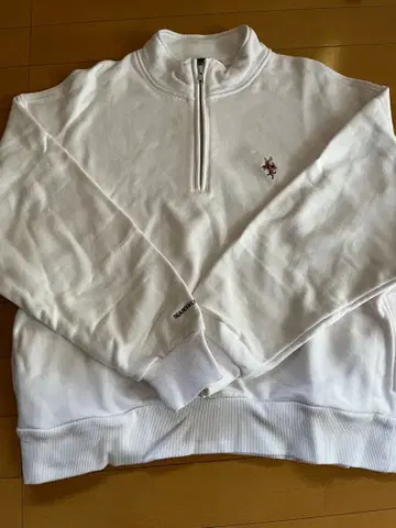 Sea Room Lynn 화이트 집업 맨투맨 프리 사이즈