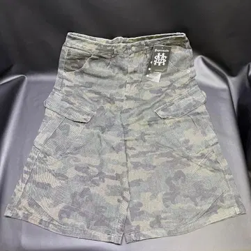 Th1007 미사용 보관품 Supermade 카모 패턴 데님 XL