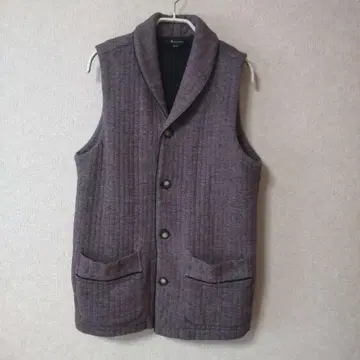 Aquascutum 숄카라 충전솜 베스트 S 남성용