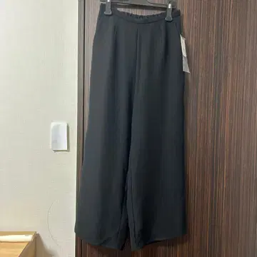 Aga 아가 와이드 팬츠 9호 블랙