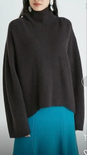 미라 오웬] 구축 슬리브 야크 혼방 양아제 니트탑 09WNT215166