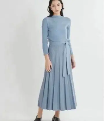 mila owen 리브 니트 원피스