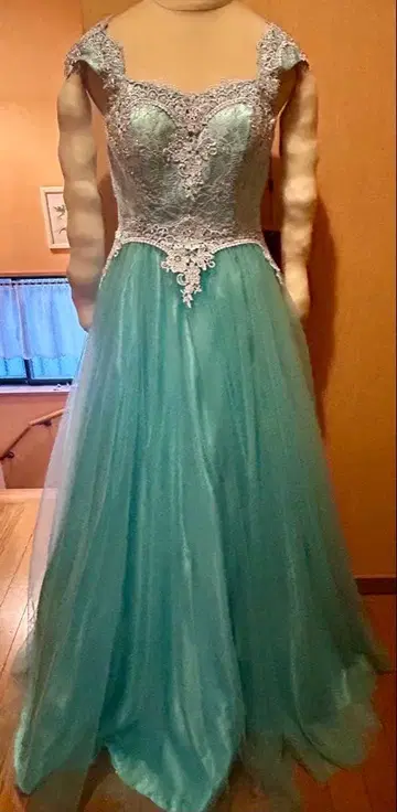 FUTABAYOKO PRODUCE 롱 드레스 스카이블루 계열