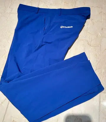 [새상품급] TaylorMade 남성용 골프 팬츠 파랑 88사이즈