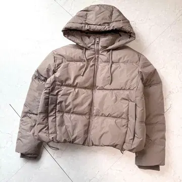 ZARA 자라 패딩 자켓 XS 후드 브라운