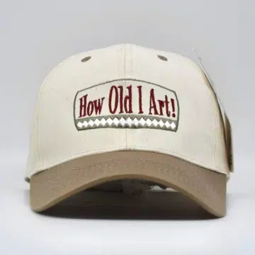 00s 택 포함 미사용 빈티지 2톤 자수 캡 그레이트 올드