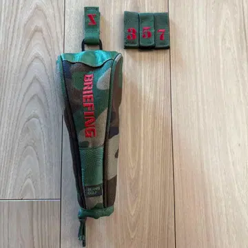 새상품급 BRIEFING 카모플라쥬 유틸리티용 골프헤드커버