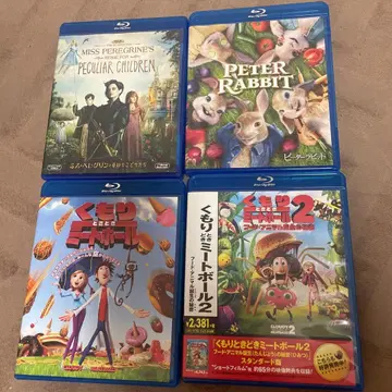 미스 페레그린 피터 래빗 미트볼 1.2 블루레이 4개 세트