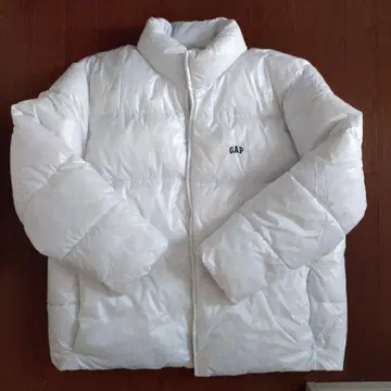 [ 레어 ] GAP 다운 자켓 로고 자수 XL
