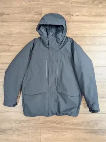 유니클로 하이브리드 다운 후드티