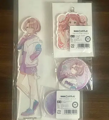 아리무라 마오 BIG 아크릴 스탠드 스크래치 캔뱃지