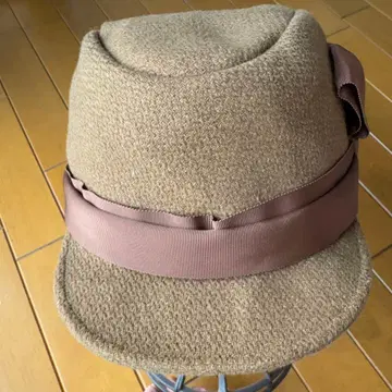 아차츄무 무차차 리본 포함 멜톤 캡 모자 36(57cm)