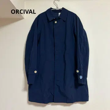 ORCIVAL 나일론 코트 네이비 4