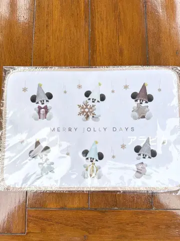 디즈니 크리스마스 2025 리루린린 수베니어 런치 매트 새상품