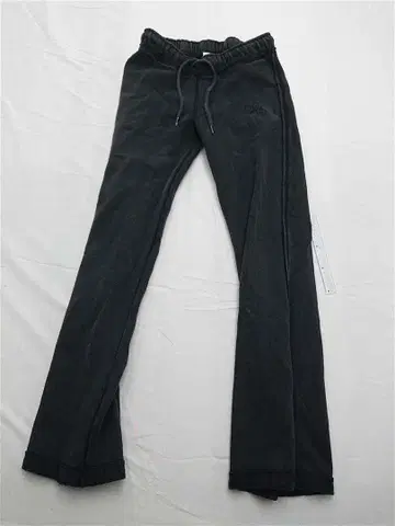 게스 다크 그레이 플레어 팬츠 코튼 혼방