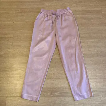 뷰티 앤 유스 유나이티드 애로우즈 새틴 팬츠 퍼플 M